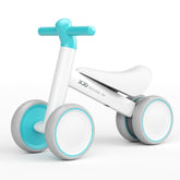 XJD Baby Balance Bike, 4 Wheels for Toddlers as A Birthday Gift - Mint Green