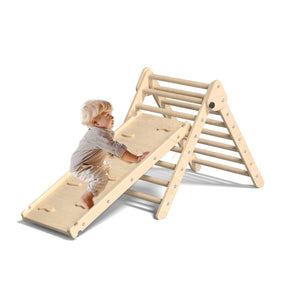 XJD 4 in 1 Wood Climber Play Set Primary Color In Stock USA