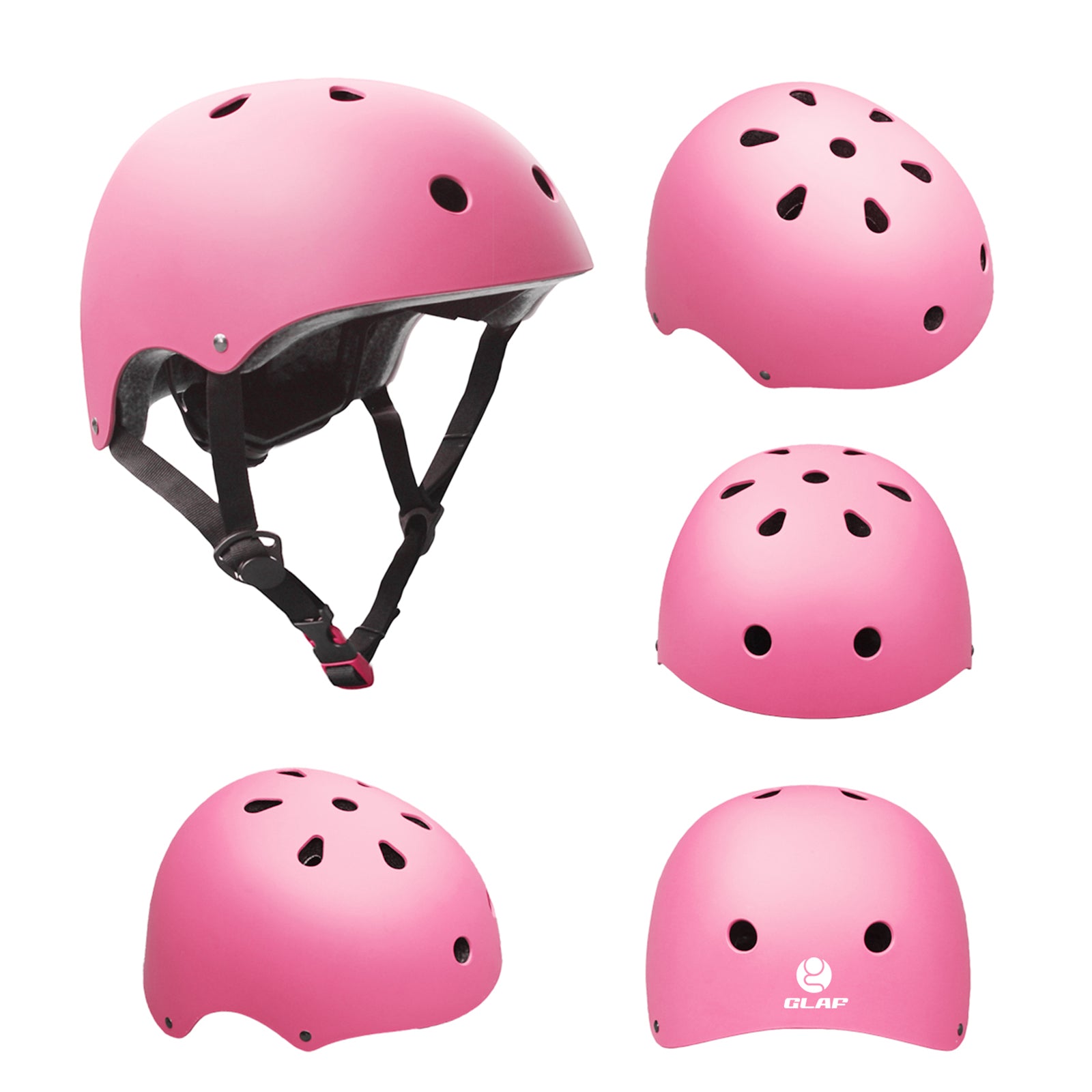 GLAF Kids Bike Helmets in Pink In Stock USA