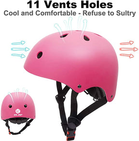 GLAF Kids Bike Helmets in Pink In Stock USA
