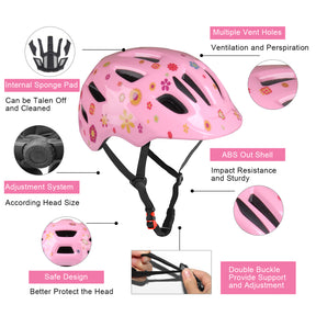 Glaf Kids Helmets Pink Flower In Stock USA
