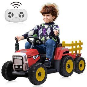 Red 2024 kids tractor