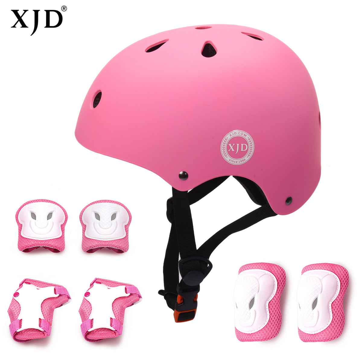 XJD Kids Helmet Sets In Pink In Stock USA